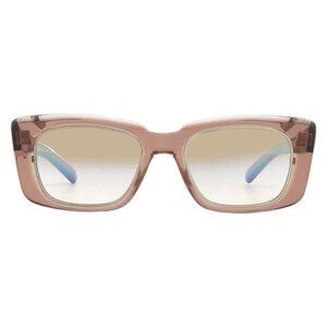 New Mr. Leight CARMAN S Cinnamon Gradient Rectangular Unisex Sunglasses ML2024